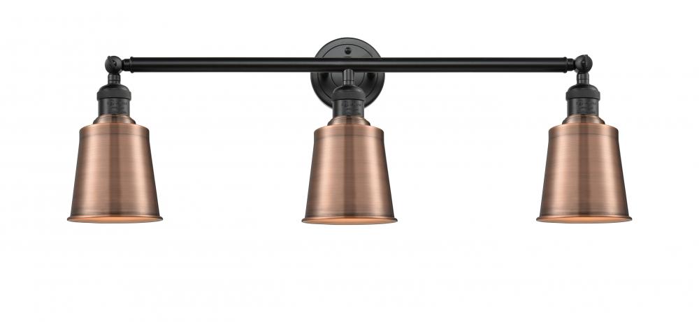 Copper store vanity light