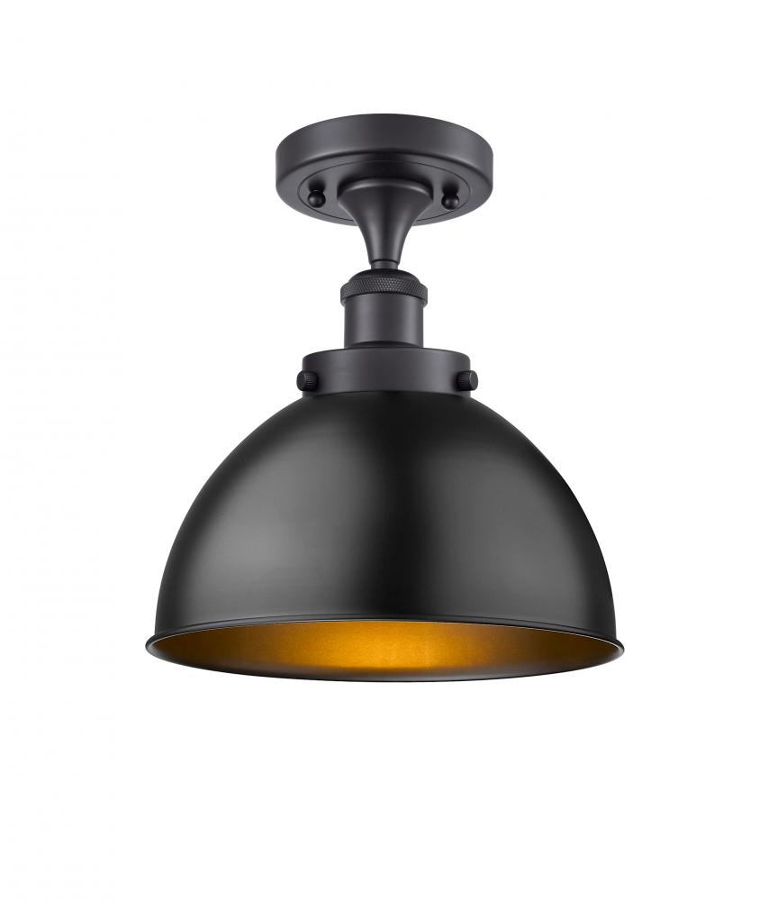 Innovations - Ballston One Light Wall Sconce in Matte Black