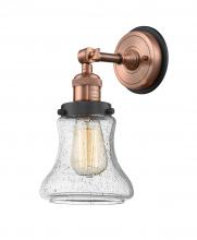  203BP-ACBK-G194 - Bellmont - 1 Light - 7 inch - Antique Copper - Sconce