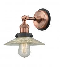  203BP-ACBK-G2 - Halophane - 1 Light - 9 inch - Antique Copper - Sconce