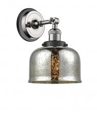  203BP-PNBK-G78 - Bell - 1 Light - 8 inch - Polished Nickel - Sconce