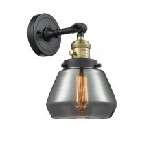  203SW-BAB-G173-LED - Fulton - 1 Light - 7 inch - Black Antique Brass - Sconce