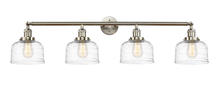  215-SN-G713-LED - Bell - 4 Light - 44 inch - Brushed Satin Nickel - Bath Vanity Light