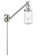  237-SN-G314-LED - Dover - 1 Light - 5 inch - Brushed Satin Nickel - Swing Arm