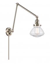  238-SN-G322-LED - Olean - 1 Light - 9 inch - Brushed Satin Nickel - Swing Arm