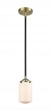  284-1S-BAB-G311 - Dover - 1 Light - 5 inch - Black Antique Brass - Cord hung - Mini Pendant