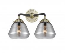  284-2W-BAB-G173-LED - Fulton - 2 Light - 15 inch - Black Antique Brass - Bath Vanity Light