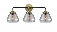  284-3W-BAB-G173-LED - Fulton - 3 Light - 25 inch - Black Antique Brass - Bath Vanity Light