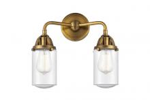  288-2W-BB-G314 - Dover - 2 Light - 13 inch - Brushed Brass - Bath Vanity Light