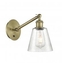  317-1W-AB-G454 - Caton - 1 Light - 5 inch - Antique Brass - Sconce