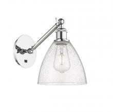  317-1W-PC-GBD-754-LED - Bristol - 1 Light - 8 inch - Polished Chrome - Sconce