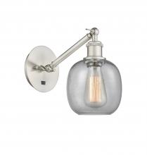  317-1W-SN-G104-LED - Belfast - 1 Light - 6 inch - Brushed Satin Nickel - Sconce