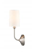  372-1W-SN-S1-LED - Giselle - 1 Light - 5 inch - Brushed Satin Nickel - Sconce