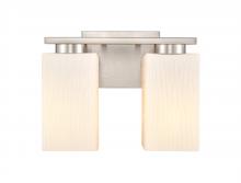  419-2W-SN-W-LED - Juneau - 2 Light - 11 inch - Satin Nickel - Bath Vanity Light