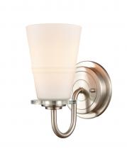  421-1W-SN-G4211-LED - Scarlett - 1 Light - 5 inch - Satin Nickel - Bath Vanity Light