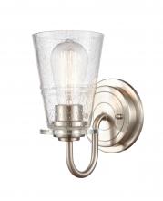  421-1W-SN-SDY-LED - Scarlett - 1 Light - 5 inch - Satin Nickel - Bath Vanity Light