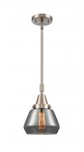  447-1S-SN-G173-LED - Fulton - 1 Light - 7 inch - Brushed Satin Nickel - Mini Pendant