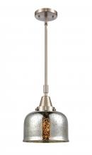  447-1S-SN-G78-LED - Bell - 1 Light - 8 inch - Brushed Satin Nickel - Mini Pendant