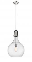  492-1S-PN-G584-14-LED - Amherst - 1 Light - 14 inch - Polished Nickel - Stem hung - Pendant