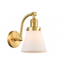  515-1W-SG-G61-LED - Cone - 1 Light - 7 inch - Satin Gold - Sconce