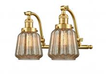  515-2W-SG-G146-LED - Chatham - 2 Light - 18 inch - Satin Gold - Bath Vanity Light