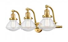  515-3W-SG-G324-LED - Olean - 3 Light - 29 inch - Satin Gold - Bath Vanity Light