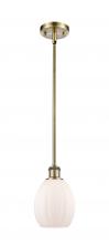  516-1S-AB-G81 - Eaton - 1 Light - 6 inch - Antique Brass - Mini Pendant