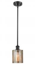  516-1S-BK-G116 - Cobbleskill - 1 Light - 5 inch - Matte Black - Mini Pendant