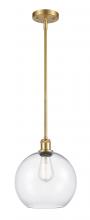  516-1S-SG-G122-10 - Athens - 1 Light - 10 inch - Satin Gold - Mini Pendant