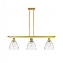  516-3I-SG-GBD-754-LED - Bristol - 3 Light - 36 inch - Satin Gold - Cord hung - Island Light