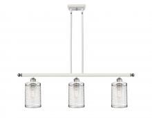  516-3I-WPC-M18-PC - Nestbrook - 3 Light - 36 inch - White Polished Chrome - Multi Pendant