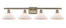  516-4W-AB-G131-LED - Orwell - 4 Light - 38 inch - Antique Brass - Bath Vanity Light