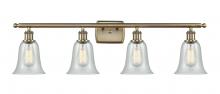  516-4W-AB-G2812-LED - Hanover - 4 Light - 36 inch - Antique Brass - Bath Vanity Light