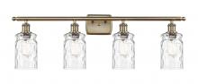  516-4W-AB-G352-LED - Candor - 4 Light - 35 inch - Antique Brass - Bath Vanity Light