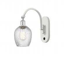  518-1W-WPC-G292-LED - Salina - 1 Light - 6 inch - White Polished Chrome - Sconce