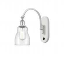  518-1W-WPC-G394-LED - Ellery - 1 Light - 5 inch - White Polished Chrome - Sconce