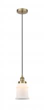  616-1PH-AB-G181 - Canton - 1 Light - 6 inch - Antique Brass - Cord hung - Mini Pendant