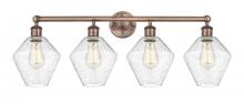 Innovations Lighting 616-4W-AC-G654-8 - Cindyrella - 4 Light - 35 inch - Antique Copper - Bath Vanity Light