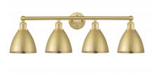  616-4W-SG-MBD-75-SG - Bristol - 4 Light - 35 inch - Satin Gold - Bath Vanity Light