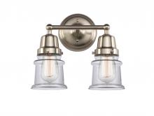  623-2W-SN-G182S - Canton - 2 Light - 13 inch - Brushed Satin Nickel - Bath Vanity Light