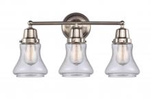  623-3W-SN-G194 - Bellmont - 3 Light - 22 inch - Brushed Satin Nickel - Bath Vanity Light