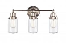  623-3W-SN-G314 - Dover - 3 Light - 21 inch - Brushed Satin Nickel - Bath Vanity Light