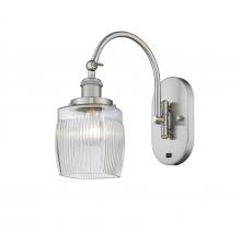  918-1W-SN-G302-LED - Colton - 1 Light - 6 inch - Brushed Satin Nickel - Sconce