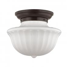  5015F-OB - 2 LIGHT LARGE FLUSH MOUNT